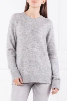 Пуловер VALLIS | Loose fit | с добавка вълна Tommy Hilfiger пепеляв