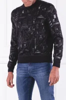 Пуловер Lovelli | Regular Fit BOSS BLACK черен