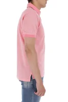Поло/тениска с яка printed undercollar | Regular Fit | pique Tommy Hilfiger розов