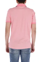 Поло/тениска с яка printed undercollar | Regular Fit | pique Tommy Hilfiger розов