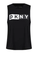 Топ | Regular Fit DKNY Sport черен