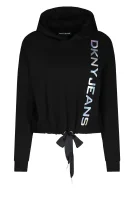 Суитчър/блуза HOLOGRAM | Loose fit DKNY черен