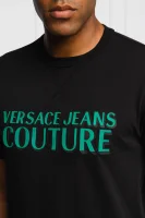 Тениска | Regular Fit Versace Jeans Couture черен
