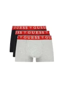 Bokserki 3-pack HERO | cotton stretch Guess Underwear сив