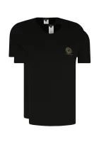 Тениска 2-pack | Regular Fit Versace черен