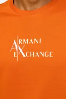 Тениска | Regular Fit Armani Exchange горчица