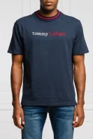 Тениска | Regular Fit Tommy Hilfiger тъмносин
