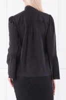 Копринена блуза Bell | Regular Fit Michael Kors черен