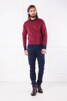 Пуловер COLOR TIPPED | Regular Fit Tommy Hilfiger бордо