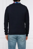 Пуловер Komesrlo | Slim Fit BOSS ORANGE тъмносин
