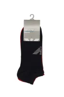 Чорапи 3-pack Emporio Armani графитен