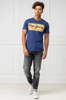 Тениска CHARING | Slim Fit Pepe Jeans London син