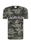 Тениска | Regular Fit Calvin Klein Underwear зелен
