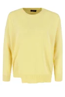 Пуловер CONTORNO | Loose fit | с добавка кашмир MAX&Co. жълт
