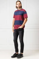 Тениска TJM BOLD STRIPE | Regular Fit Tommy Jeans бордо