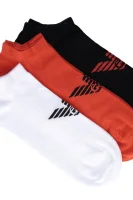 Чорапи 3-pack Emporio Armani оранжев