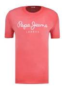 Тениска West Sir | Regular Fit Pepe Jeans London червен