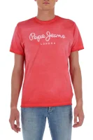 Тениска West Sir | Regular Fit Pepe Jeans London червен