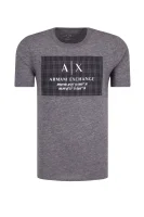 Тениска | Regular Fit Armani Exchange сив