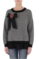 Пуловер | Regular Fit TWINSET черен