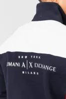 Суитчър/блуза | Loose fit Armani Exchange тъмносин