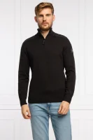 Пуловер | Regular Fit Calvin Klein черен
