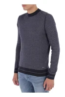 Пуловер kanadrin | Regular Fit | с добавка вълна BOSS ORANGE тъмносин