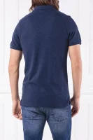 Поло/тениска с яка TJM ESSENTIAL OXFORD | Slim Fit Tommy Jeans тъмносин
