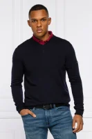 Вълнен пуловер | Regular Fit EA7 тъмносин