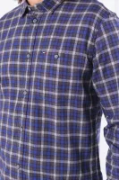 Риза HEATHER CHECK | Regular Fit Tommy Jeans тъмносин