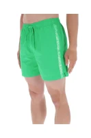 Шорти бански MEDIUM DRAWSTRING | Regular Fit Calvin Klein Swimwear зелен