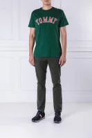 Тениска | Regular Fit Tommy Jeans зелен
