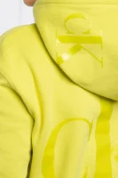 Суитчър/блуза MONOGRAM | Regular Fit CALVIN KLEIN JEANS лимонен