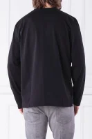 Блуза с дълъг ръкав | Regular Fit Just Cavalli черен