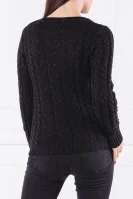 Пуловер SOFYA | Slim Fit Gas черен