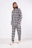 Долнище на пижама | Regular Fit Tommy Hilfiger черен