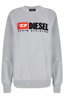 Суитчър/блуза F-CREW-DIVISION-FL | Regular Fit Diesel сив