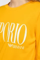 Рокля Emporio Armani жълт