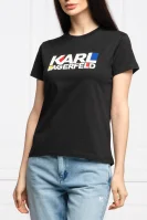 Тениска Bauhaus | Regular Fit Karl Lagerfeld черен