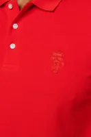 Поло/тениска с яка | Regular Fit Karl Lagerfeld червен