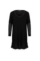 Dress+Sweater TWINSET черен