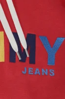 Bluza | Regular Fit Tommy Jeans червен