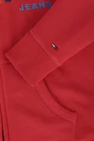 Bluza | Regular Fit Tommy Jeans червен