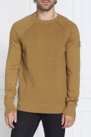 Пуловер | Regular Fit Calvin Klein горчица