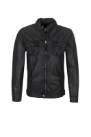 Ryan Leather Jacket Pepe Jeans London черен