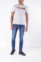 Тениска | Regular Fit GUESS сив