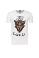 T-shirt Just Cavalli кремав