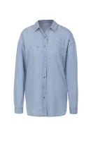 Relaxed Shirt GUESS небесносин