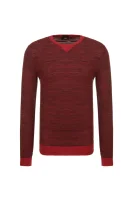 Пуловер Pintor | Slim Fit BOSS BLACK червен