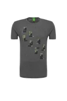 Tee4 t-shirt BOSS GREEN сив